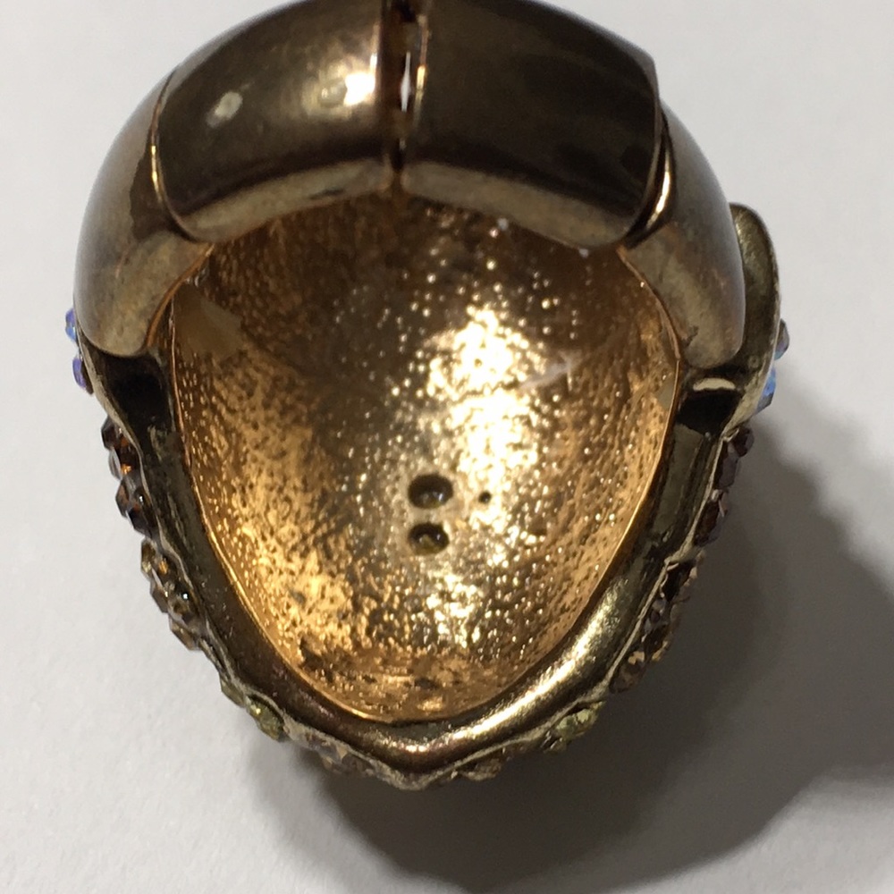 Vintage Rhinestone Stretchable Ring - Picture 5 of 8